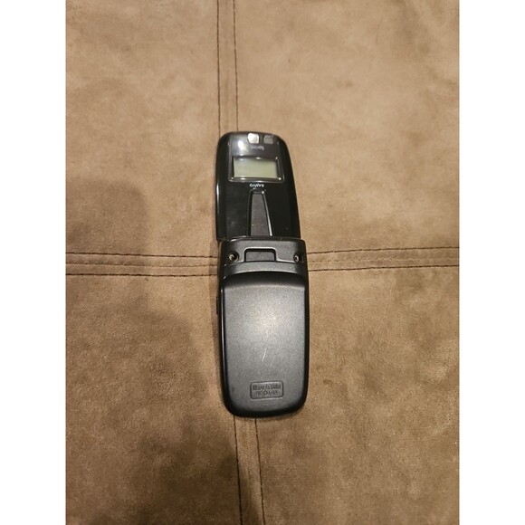 Sanyo SCP-3200 Sprint Vision Cell Phone Vintage Flip Phone Black Rare - Picture 4 of 7